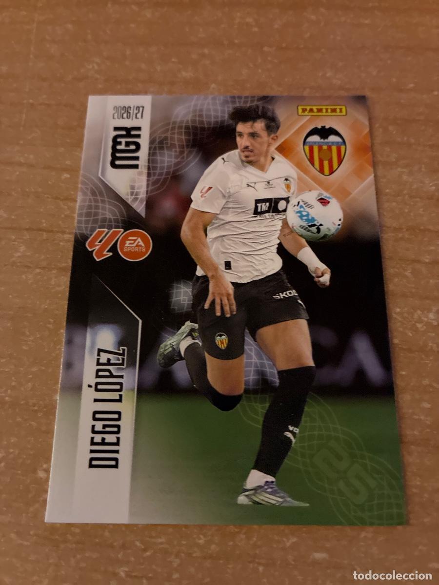 Cromos de f&uacute;tbol: 359 DIEGO L&Oacute;PEZ VALENCIA MEGACRACKS 2026 2027