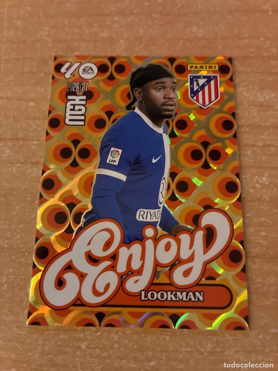 Cromos de f&uacute;tbol: 385 LOOKMAN ENJOY ATL&Eacute;TICO MADRID MEGACRACKS 2026 2027