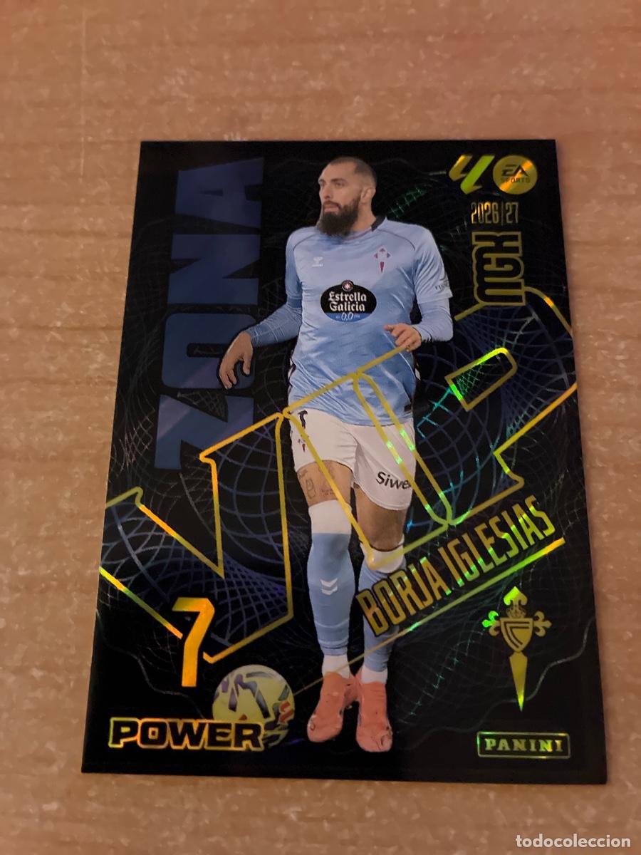 Cromos de f&uacute;tbol: 389 BORJA IGLESIAS ZONA VIP POWER CELTA VIGO MEGACRACKS 2026 2027
