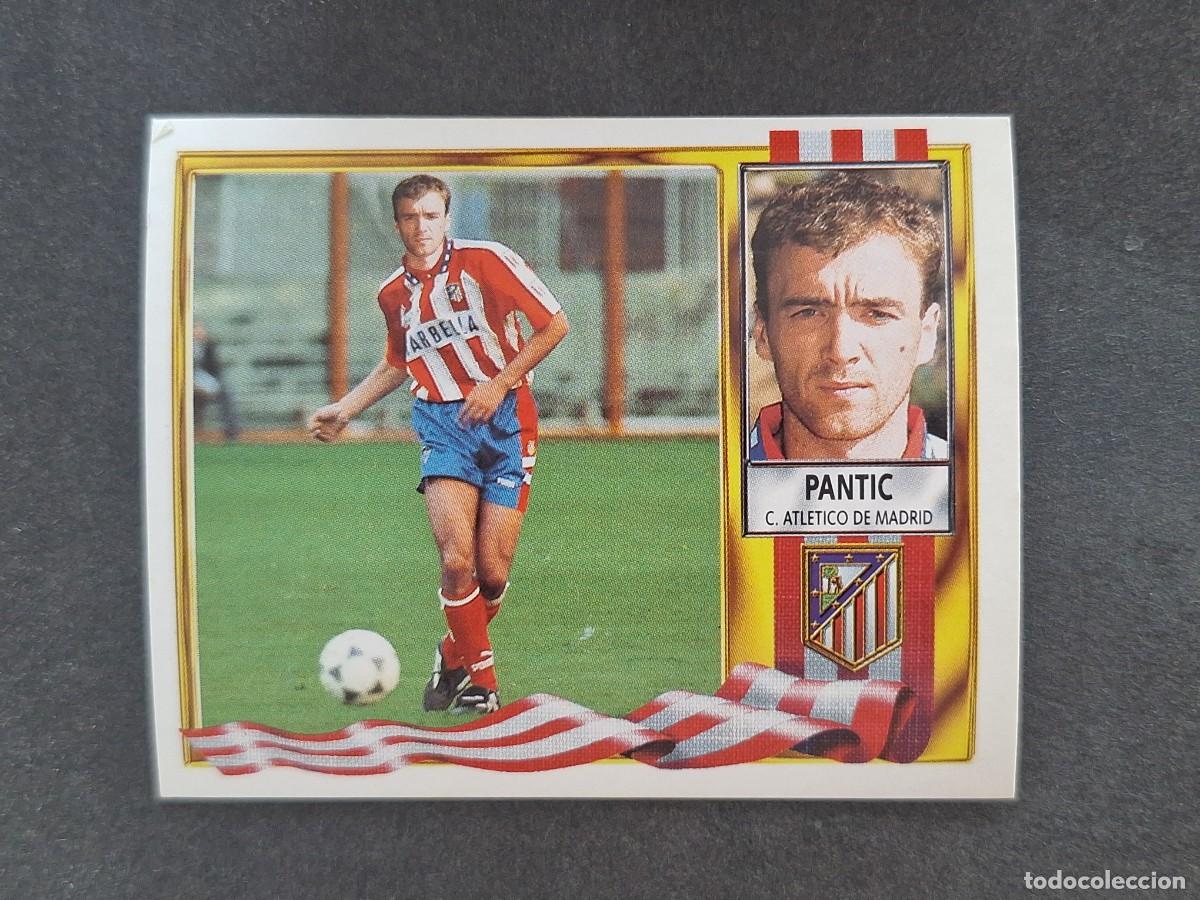 Fu&szlig;ball-Sticker: L3 PANTIC ATLETICO DE MADRID COLOCA LIGA ESTE 1995 1996 95 96 NUNCA PEGADO SIN PEGAR