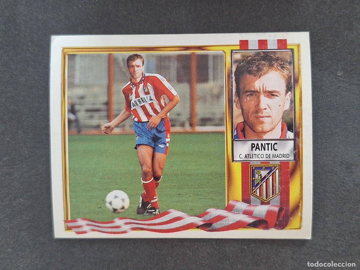Fu&szlig;ball-Sticker: L3 PANTIC ATLETICO DE MADRID COLOCA LIGA ESTE 1995 1996 95 96 NUNCA PEGADO SIN PEGAR
