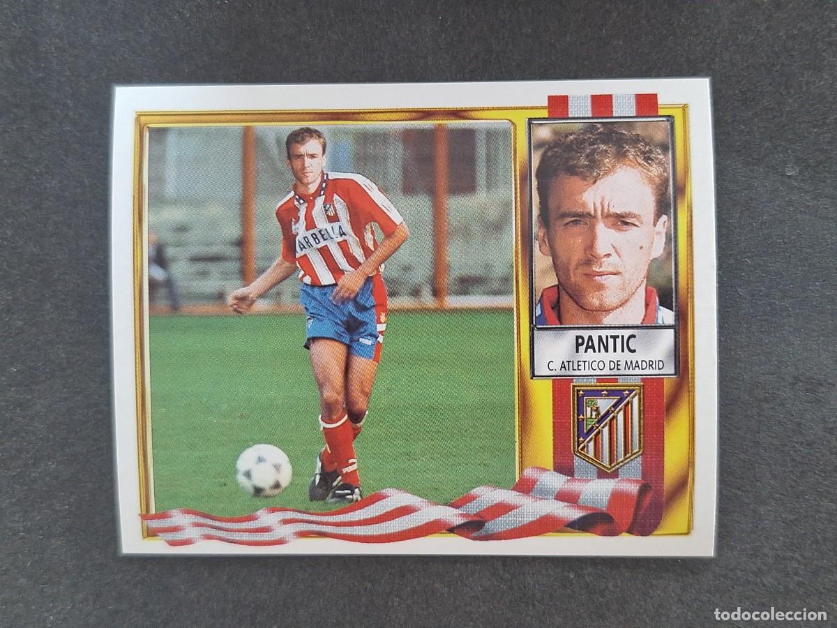 Fu&szlig;ball-Sticker: L3 PANTIC ATLETICO DE MADRID COLOCA LIGA ESTE 1995 1996 95 96 NUNCA PEGADO SIN PEGAR
