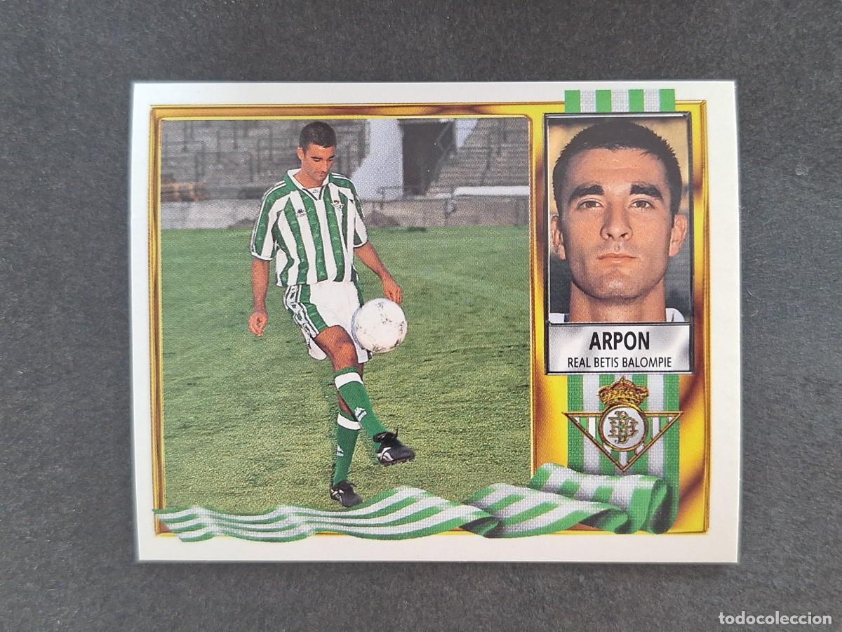Fu&szlig;ball-Sticker: L3 ARPON REAL BETIS BALOMPIE COLOCA LIGA ESTE 1995 1996 95 96 NUNCA PEGADO SIN PEGAR