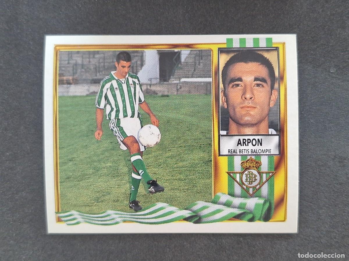 Fu&szlig;ball-Sticker: L3 ARPON REAL BETIS BALOMPIE COLOCA LIGA ESTE 1995 1996 95 96 NUNCA PEGADO SIN PEGAR