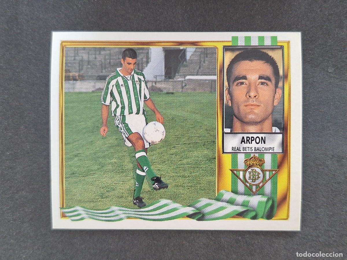 Fu&szlig;ball-Sticker: L3 ARPON REAL BETIS BALOMPIE COLOCA LIGA ESTE 1995 1996 95 96 NUNCA PEGADO SIN PEGAR