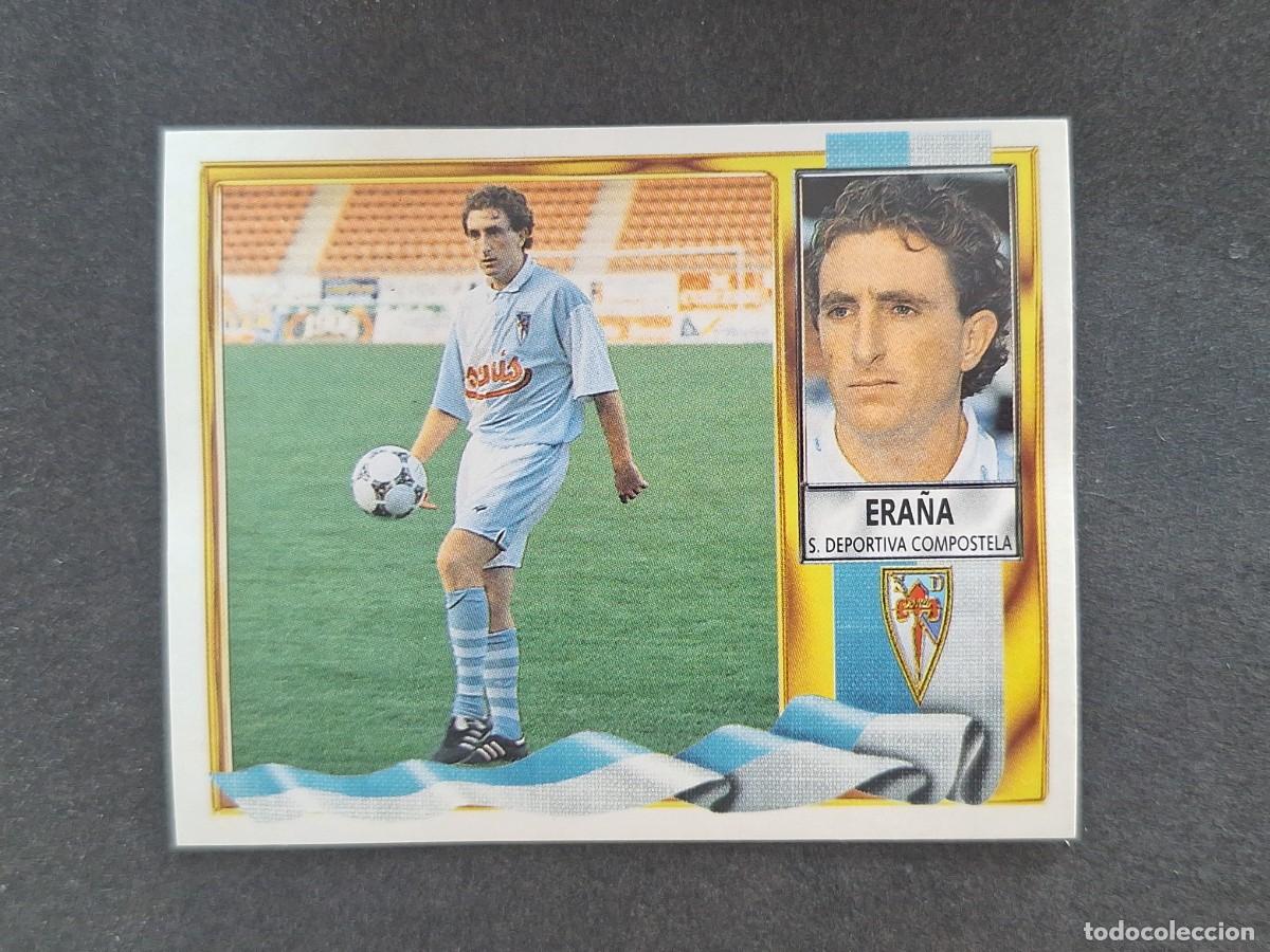 Fu&szlig;ball-Sticker: L3 ERA&Ntilde;A S. D. COMPOSTELA COLOCA LIGA ESTE 1995 1996 95 96 NUNCA PEGADO SIN PEGAR
