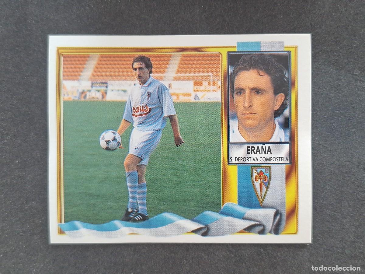 Fu&szlig;ball-Sticker: L3 ERA&Ntilde;A S. D. COMPOSTELA COLOCA LIGA ESTE 1995 1996 95 96 NUNCA PEGADO SIN PEGAR