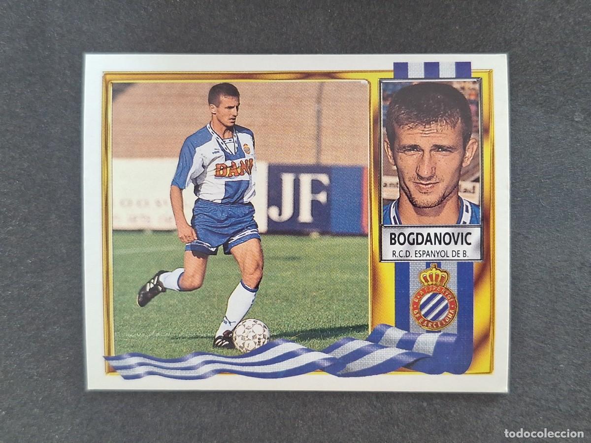 Figurine di Calcio: L3 BOGDANOVIC R. C. D. ESPA&Ntilde;OL COLOCA LIGA ESTE 1995 1996 95 96 NUNCA PEGADO SIN PEGAR