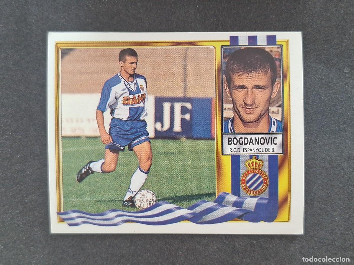 Figurine di Calcio: L3 BOGDANOVIC R. C. D. ESPA&Ntilde;OL COLOCA LIGA ESTE 1995 1996 95 96 NUNCA PEGADO SIN PEGAR