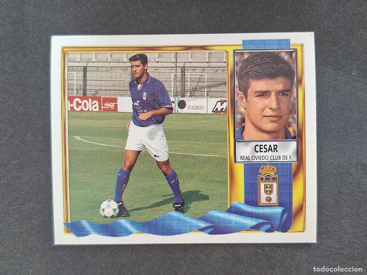 Figurine di Calcio: L3 CESAR REAL OVIEDO COLOCA LIGA ESTE 1995 1996 95 96 NUNCA PEGADO SIN PEGAR