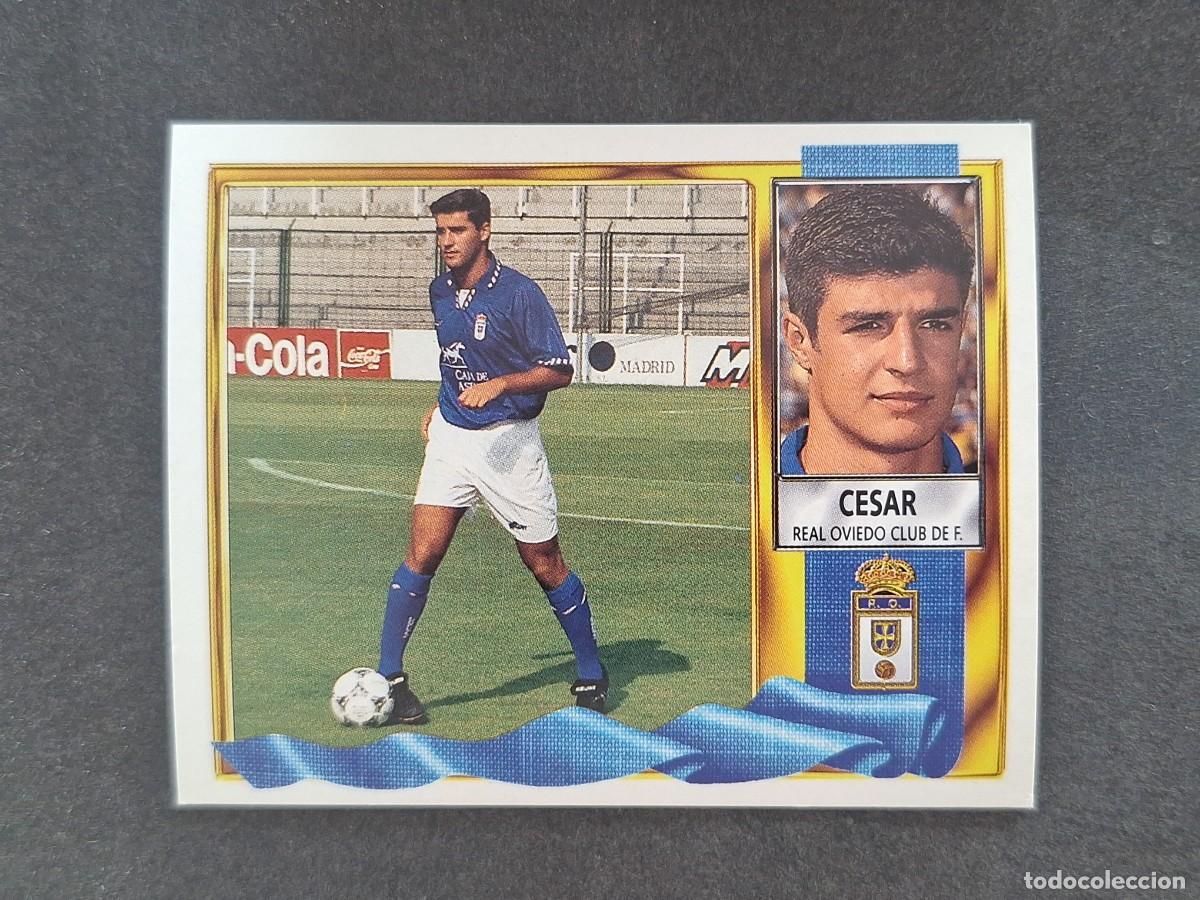 Figurine di Calcio: L3 CESAR REAL OVIEDO COLOCA LIGA ESTE 1995 1996 95 96 NUNCA PEGADO SIN PEGAR