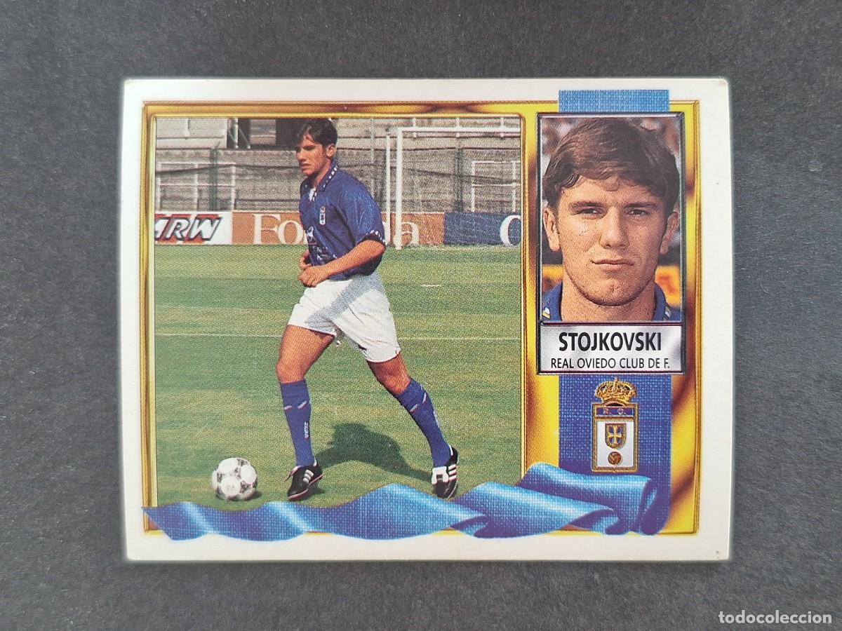 Figurine di Calcio: L3 STOJKOVSKI REAL OVIEDO COLOCA LIGA ESTE 1995 1996 95 96 NUNCA PEGADO SIN PEGAR