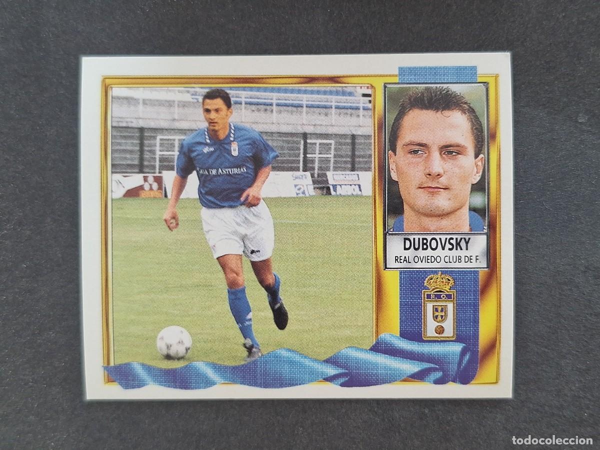 Figurine di Calcio: L3 DUBOVSKY REAL OVIEDO COLOCA LIGA ESTE 1995 1996 95 96 NUNCA PEGADO SIN PEGAR