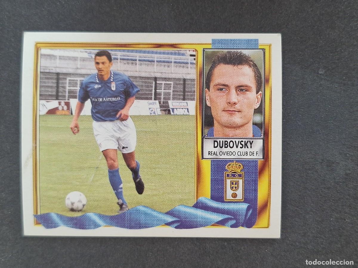 Figurine di Calcio: L3 DUBOVSKY REAL OVIEDO COLOCA LIGA ESTE 1995 1996 95 96 NUNCA PEGADO SIN PEGAR
