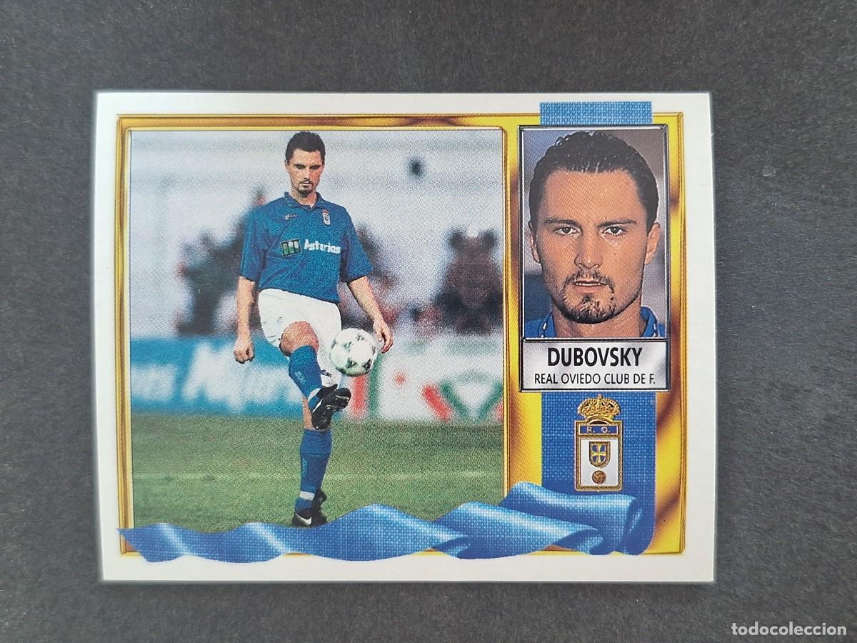 Figurine di Calcio: L3 DUBOVSKY REAL OVIEDO COLOCA VERSION LIGA ESTE 1995 1996 95 96 NUNCA PEGADO SIN PEGAR