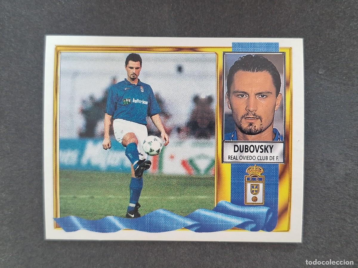 Figurine di Calcio: L3 DUBOVSKY REAL OVIEDO COLOCA VERSION LIGA ESTE 1995 1996 95 96 NUNCA PEGADO SIN PEGAR