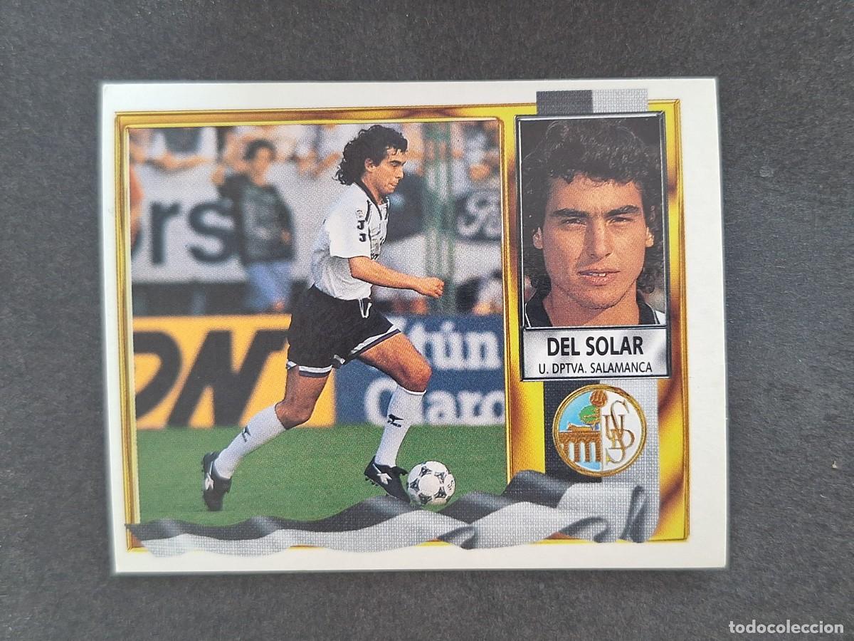 Football Stickers: L3 DEL SOLAR U. D. SALAMANCA COLOCA LIGA ESTE 1995 1996 95 96 NUNCA PEGADO SIN PEGAR