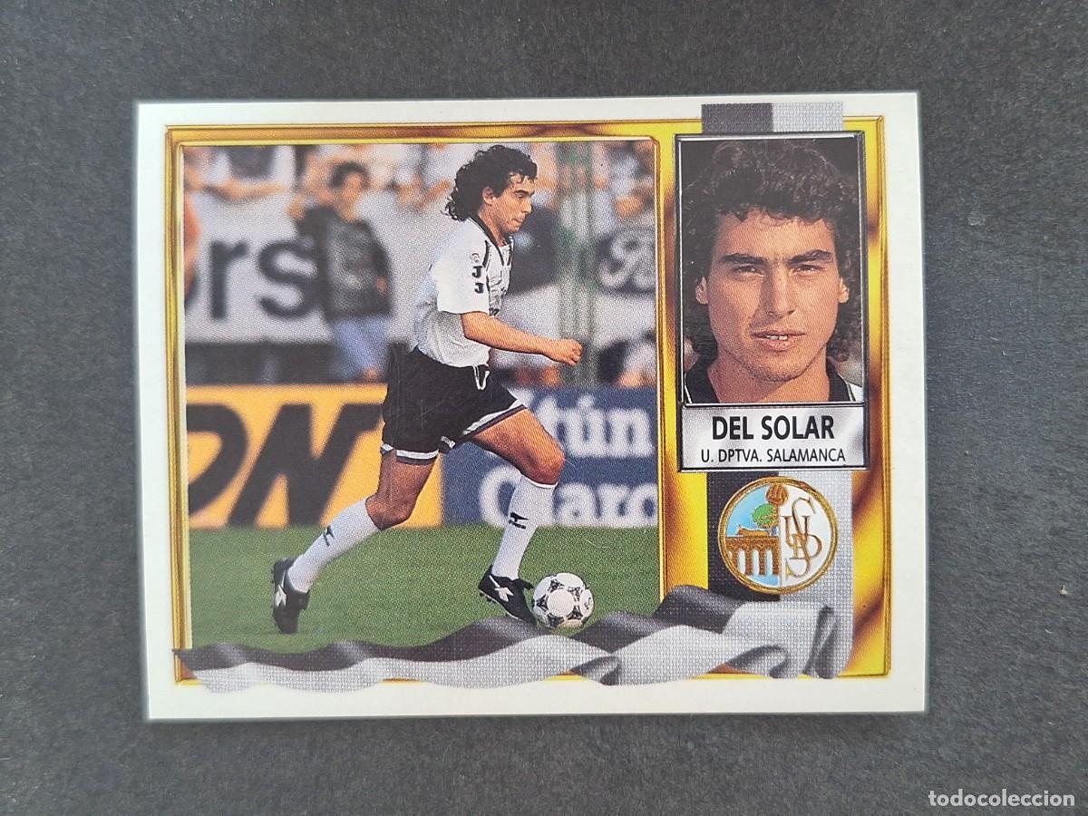 Football Stickers: L3 DEL SOLAR U. D. SALAMANCA COLOCA LIGA ESTE 1995 1996 95 96 NUNCA PEGADO SIN PEGAR