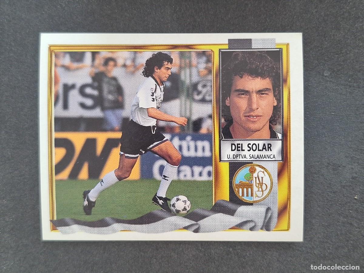 Football Stickers: L3 DEL SOLAR U. D. SALAMANCA COLOCA LIGA ESTE 1995 1996 95 96 NUNCA PEGADO SIN PEGAR