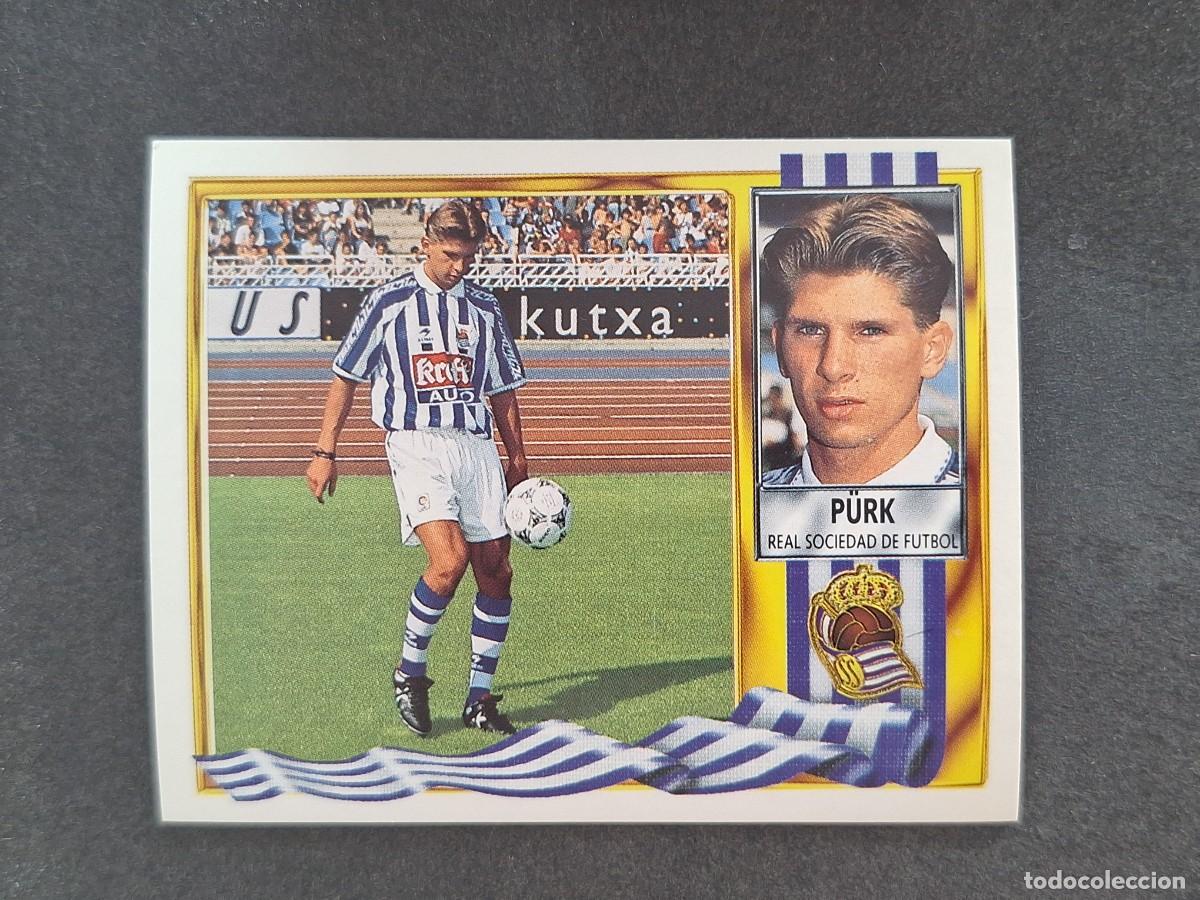 Football Stickers: L3 P&Uuml;RK REAL SOCIEDAD COLOCA LIGA ESTE 1995 1996 95 96 NUNCA PEGADO SIN PEGAR