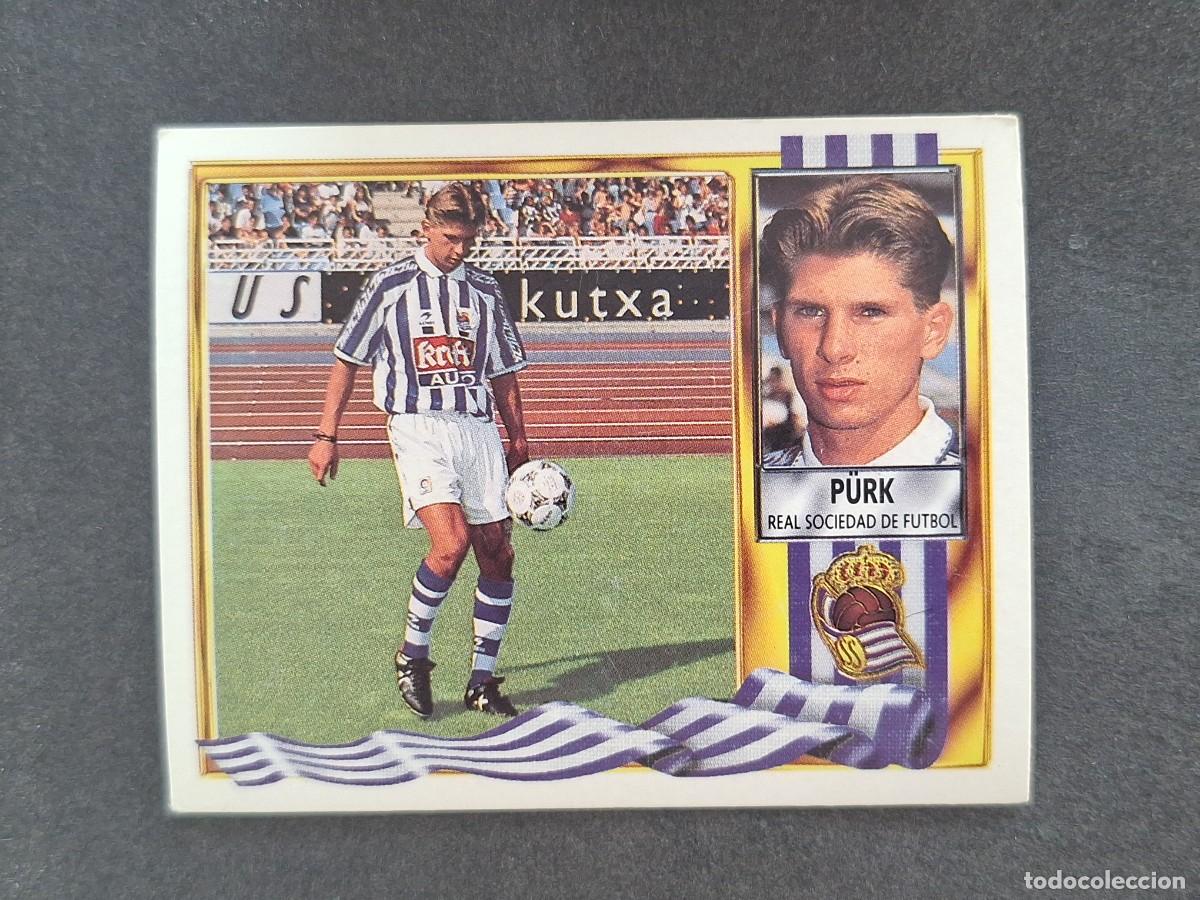 Football Stickers: L3 P&Uuml;RK REAL SOCIEDAD COLOCA LIGA ESTE 1995 1996 95 96 NUNCA PEGADO SIN PEGAR