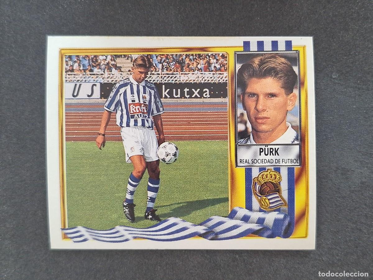 Football Stickers: L3 P&Uuml;RK REAL SOCIEDAD COLOCA LIGA ESTE 1995 1996 95 96 NUNCA PEGADO SIN PEGAR