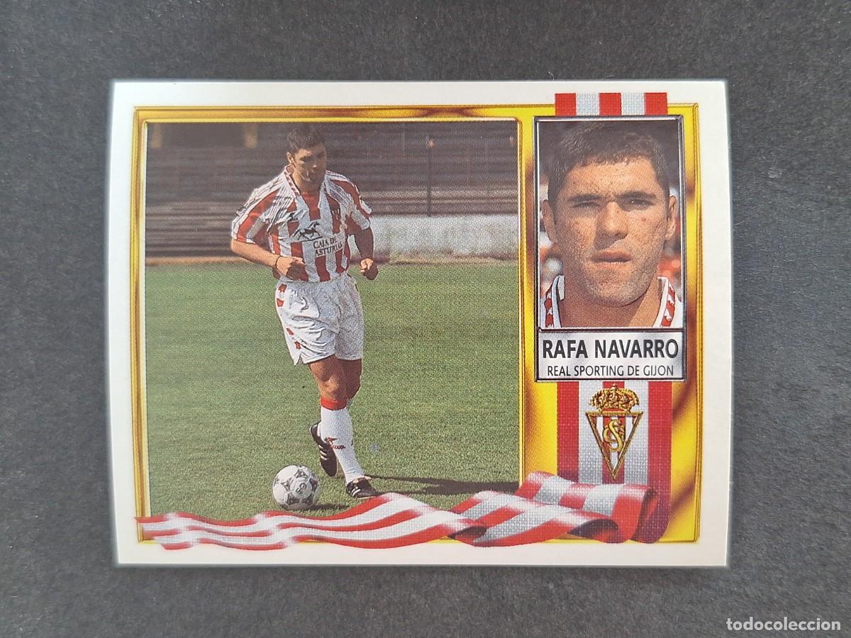 Football Stickers: L3 RAFA NAVARRO SPORTING DE GIJON COLOCA LIGA ESTE 1995 1996 95 96 NUNCA PEGADO SIN PEGAR