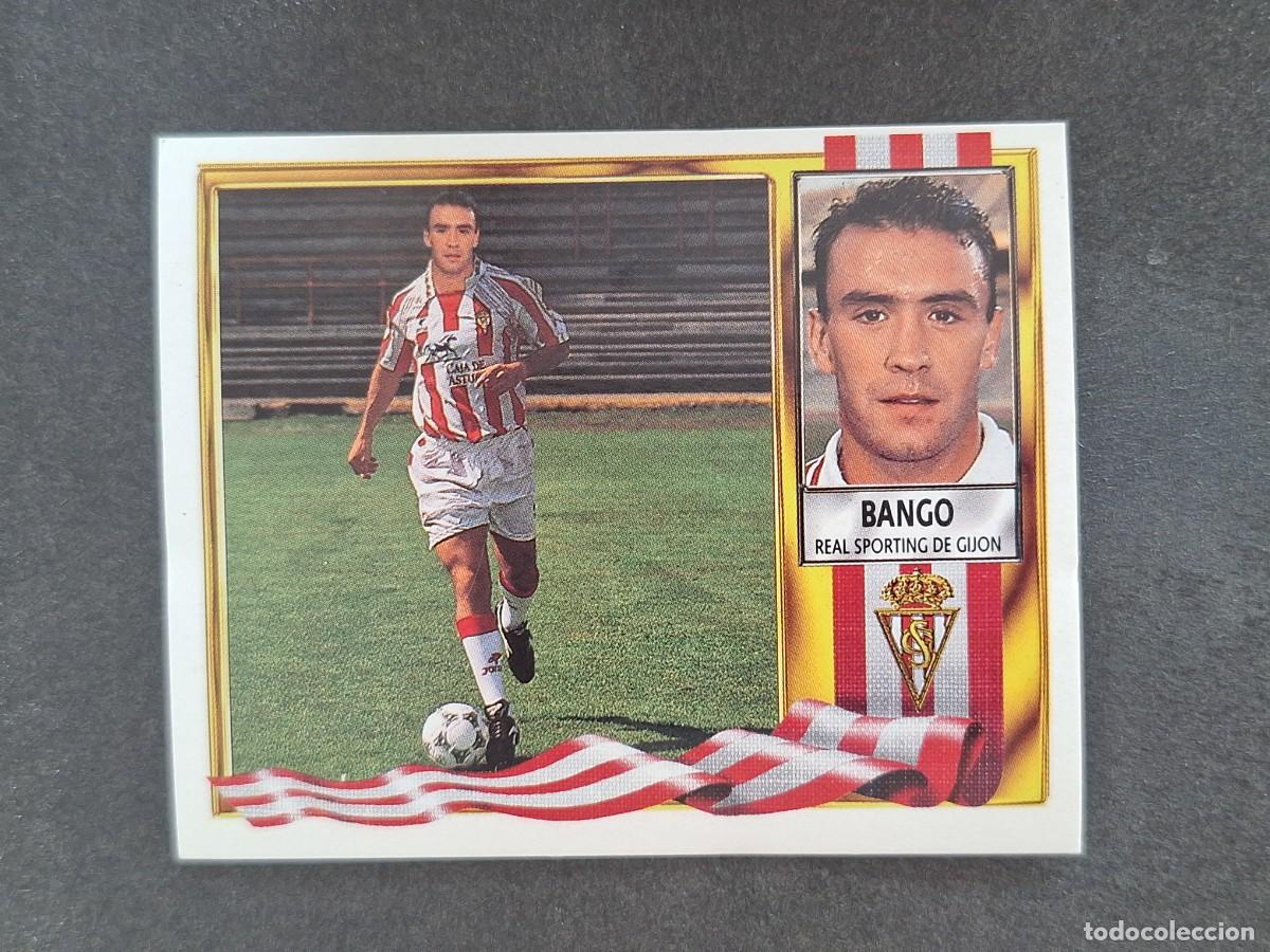 Fu&szlig;ball-Sticker: L3 BANGO SPORTING DE GIJON COLOCA LIGA ESTE 1995 1996 95 96 NUNCA PEGADO SIN PEGAR