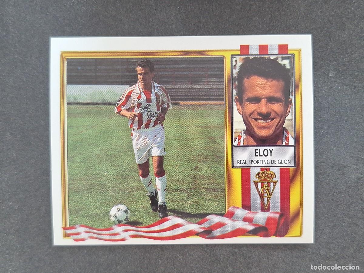 Fu&szlig;ball-Sticker: L3 ELOY SPORTING DE GIJON COLOCA LIGA ESTE 1995 1996 95 96 NUNCA PEGADO SIN PEGAR
