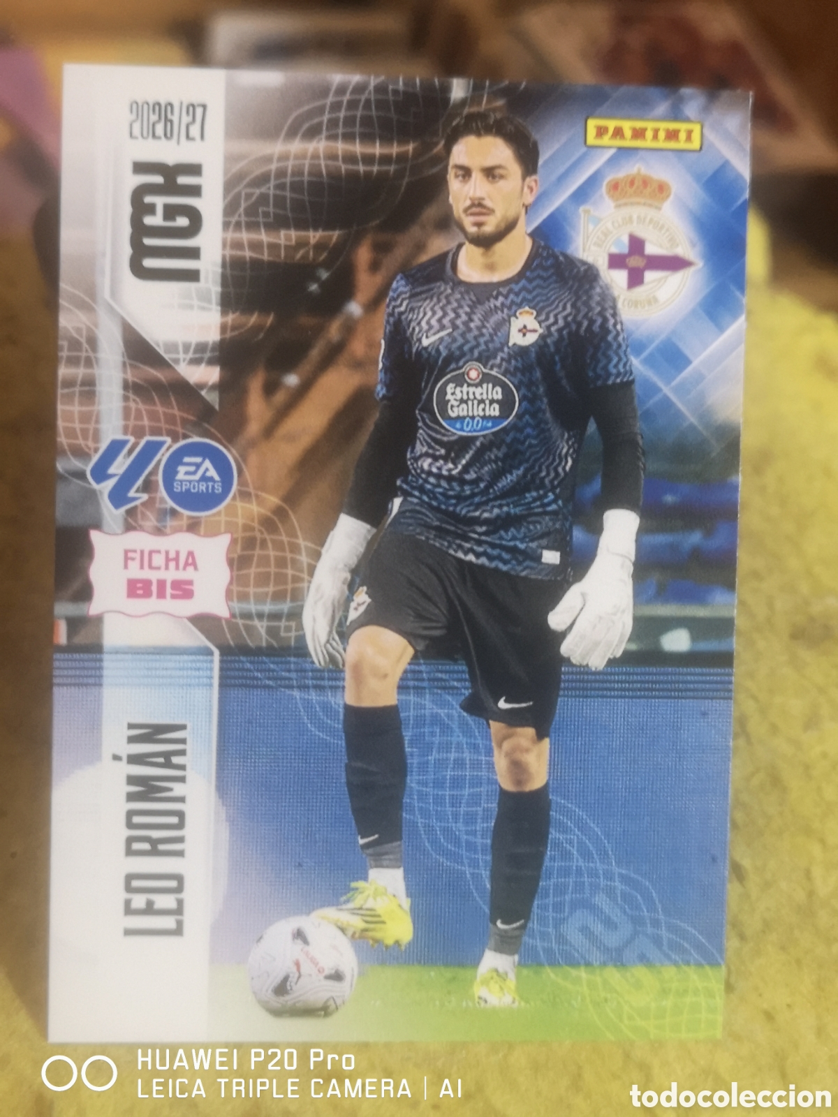 Football Stickers: MEGACRACKS 2026 2027 2026 27 LEO ROMAN 129 BIS - DEPORTIVO DE LA CORU&Ntilde;A