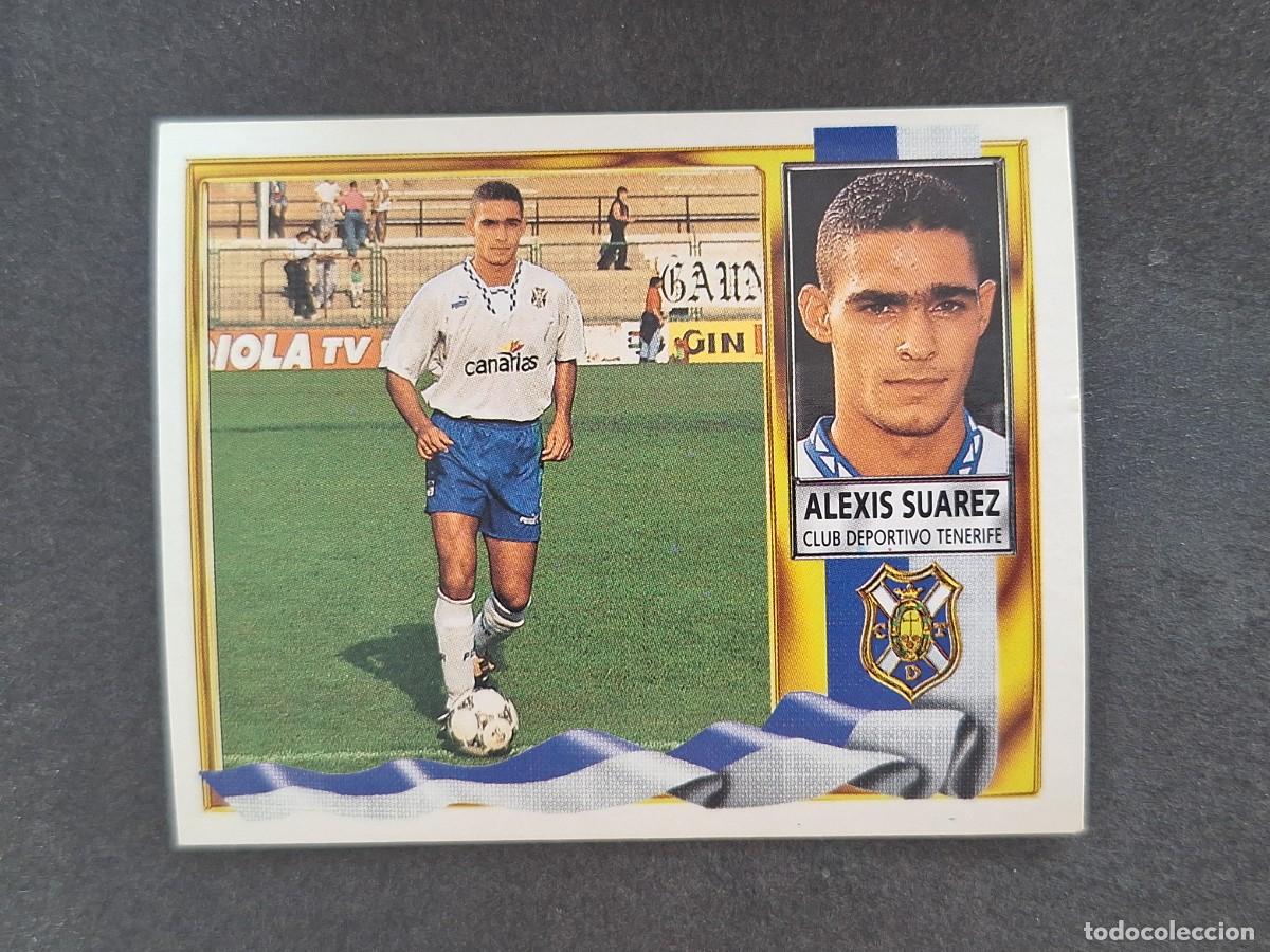 Football Stickers: L3 ALEXIS SUAREZ C. D. TENERIFE COLOCA LIGA ESTE 1995 1996 95 96 NUNCA PEGADO SIN PEGAR