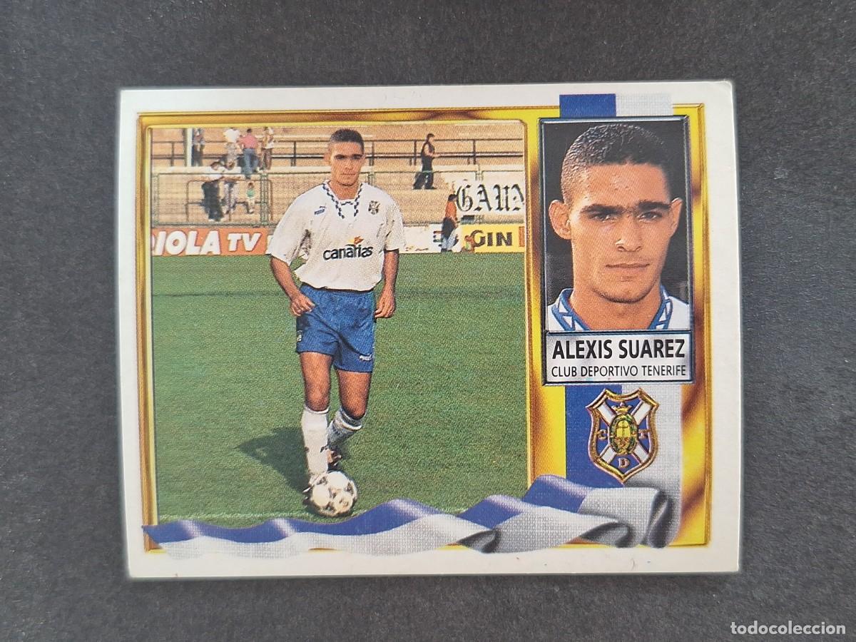 Football Stickers: L3 ALEXIS SUAREZ C. D. TENERIFE COLOCA LIGA ESTE 1995 1996 95 96 NUNCA PEGADO SIN PEGAR