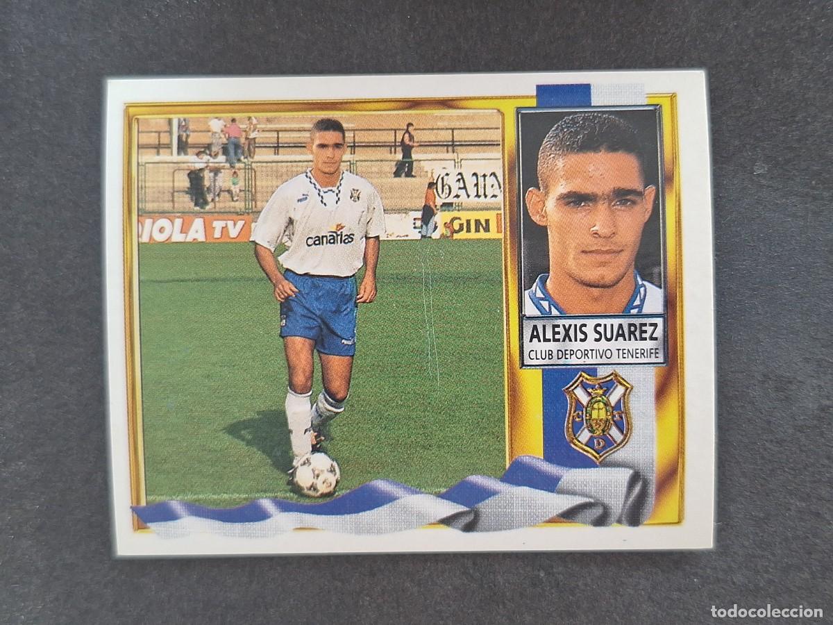 Football Stickers: L3 ALEXIS SUAREZ C. D. TENERIFE COLOCA LIGA ESTE 1995 1996 95 96 NUNCA PEGADO SIN PEGAR