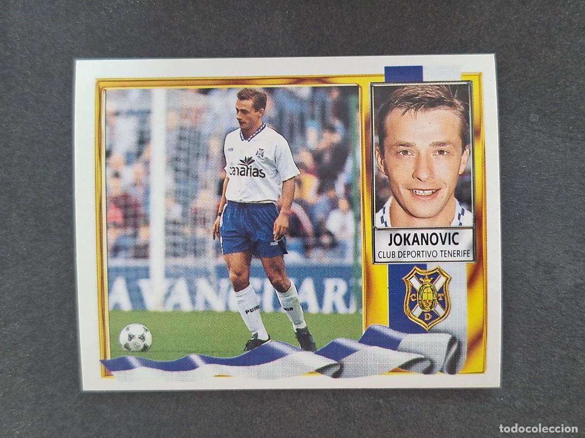 Football Stickers: L3 JOKANOVIC C. D. TENERIFE COLOCA LIGA ESTE 1995 1996 95 96 NUNCA PEGADO SIN PEGAR