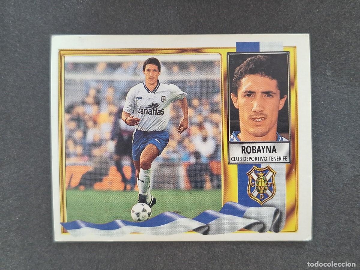 Football Stickers: L3 ROBAYNA C. D. TENERIFE COLOCA LIGA ESTE 1995 1996 95 96 NUNCA PEGADO SIN PEGAR