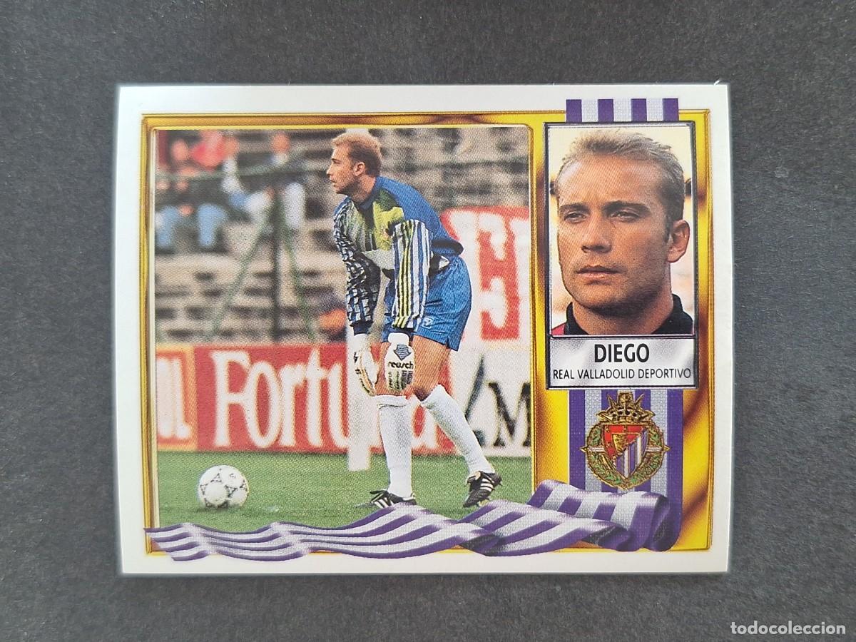 Football Stickers: L3 DIEGO REAL VALLADOLID COLOCA LIGA ESTE 1995 1996 95 96 NUNCA PEGADO SIN PEGAR