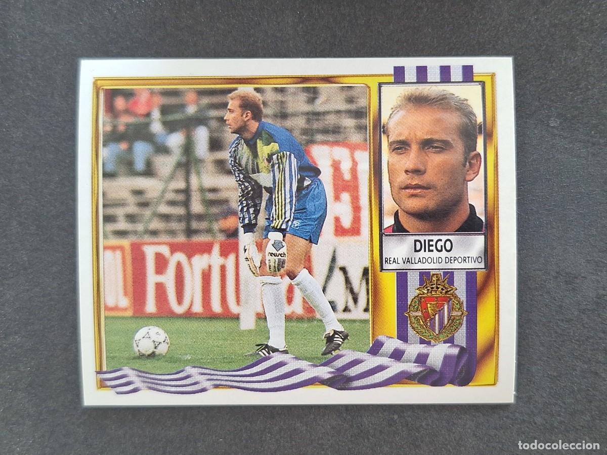 Football Stickers: L3 DIEGO REAL VALLADOLID COLOCA LIGA ESTE 1995 1996 95 96 NUNCA PEGADO SIN PEGAR