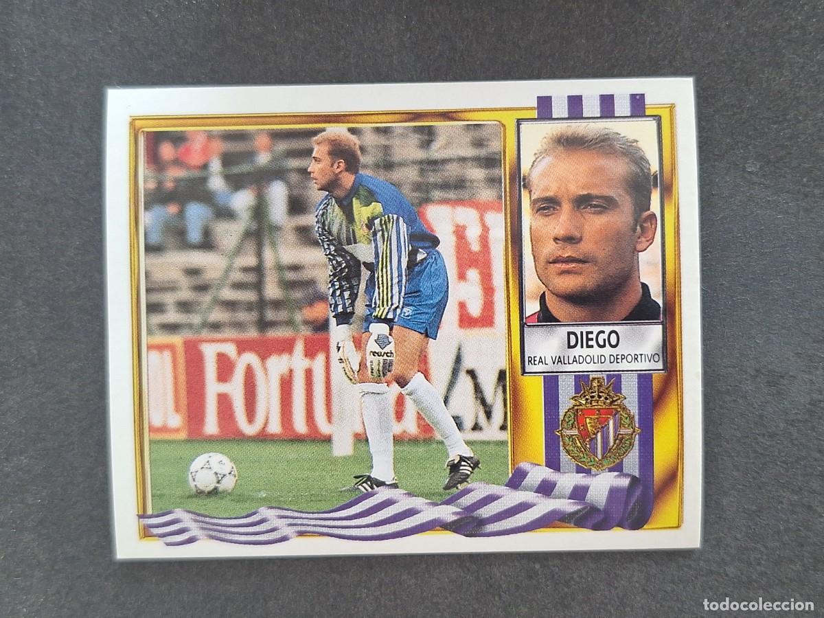 Football Stickers: L3 DIEGO REAL VALLADOLID COLOCA LIGA ESTE 1995 1996 95 96 NUNCA PEGADO SIN PEGAR