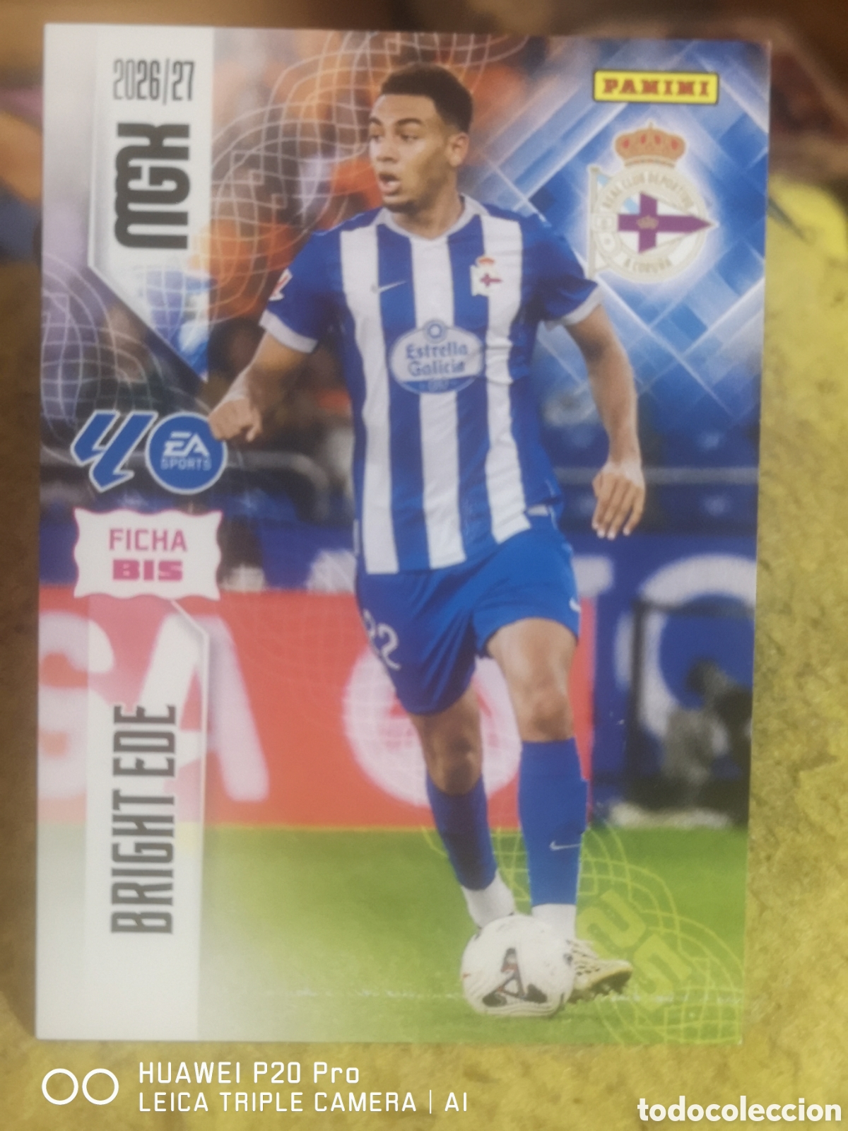 Football Stickers: MEGACRACKS 2026 2027 2026 27 BRIGHT EDE 133 BIS - DEPORTIVO DE LA CORU&Ntilde;A