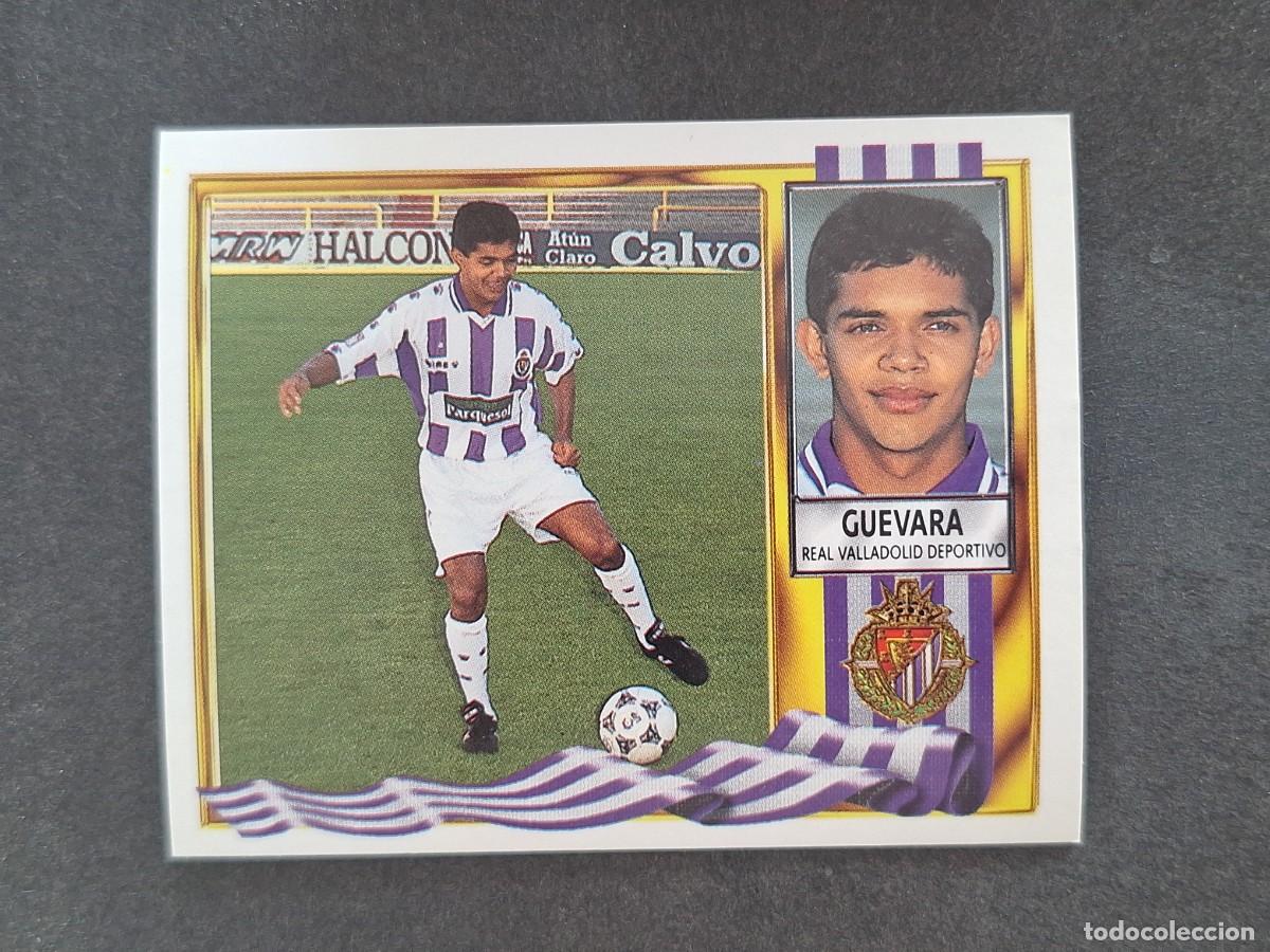 Football Stickers: L3 GUEVARA REAL VALLADOLID COLOCA LIGA ESTE 1995 1996 95 96 NUNCA PEGADO SIN PEGAR