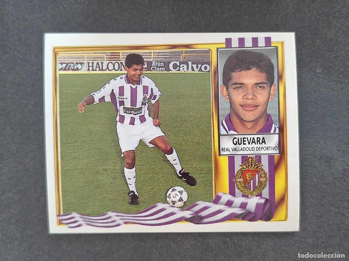 Football Stickers: L3 GUEVARA REAL VALLADOLID COLOCA LIGA ESTE 1995 1996 95 96 NUNCA PEGADO SIN PEGAR