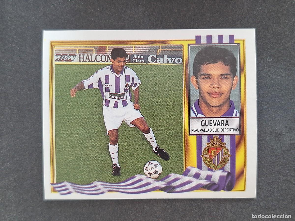 Football Stickers: L3 GUEVARA REAL VALLADOLID COLOCA LIGA ESTE 1995 1996 95 96 NUNCA PEGADO SIN PEGAR