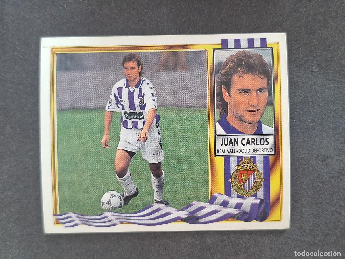 Football Stickers: L3 JUAN CARLOS REAL VALLADOLID COLOCA LIGA ESTE 1995 1996 95 96 NUNCA PEGADO SIN PEGAR