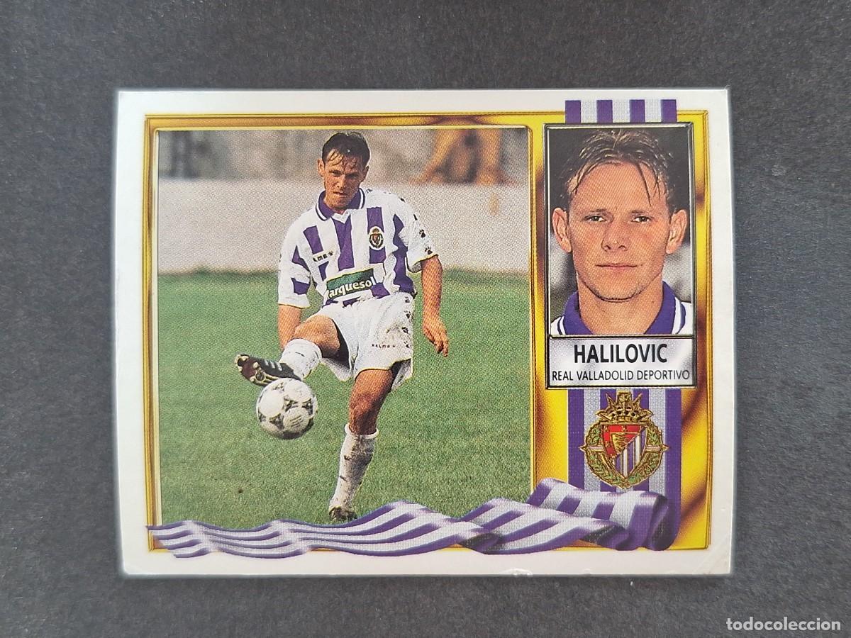 Football Stickers: L3 HALILOVIC REAL VALLADOLID COLOCA LIGA ESTE 1995 1996 95 96 NUNCA PEGADO SIN PEGAR