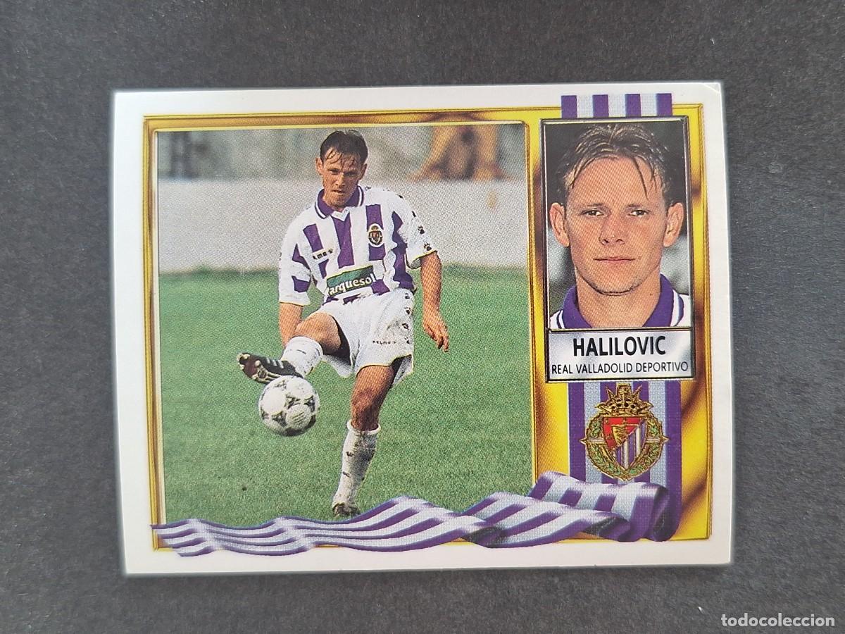 Football Stickers: L3 HALILOVIC REAL VALLADOLID COLOCA LIGA ESTE 1995 1996 95 96 NUNCA PEGADO SIN PEGAR
