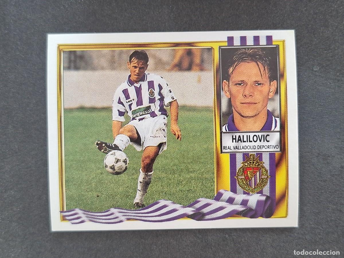 Football Stickers: L3 HALILOVIC REAL VALLADOLID COLOCA LIGA ESTE 1995 1996 95 96 NUNCA PEGADO SIN PEGAR