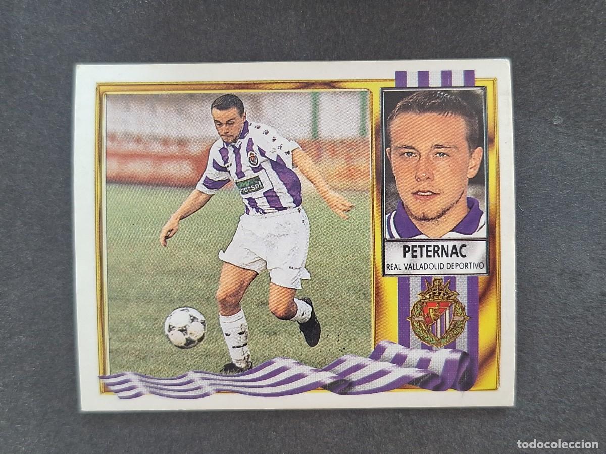 Football Stickers: L3 PETERNAC REAL VALLADOLID COLOCA LIGA ESTE 1995 1996 95 96 NUNCA PEGADO SIN PEGAR