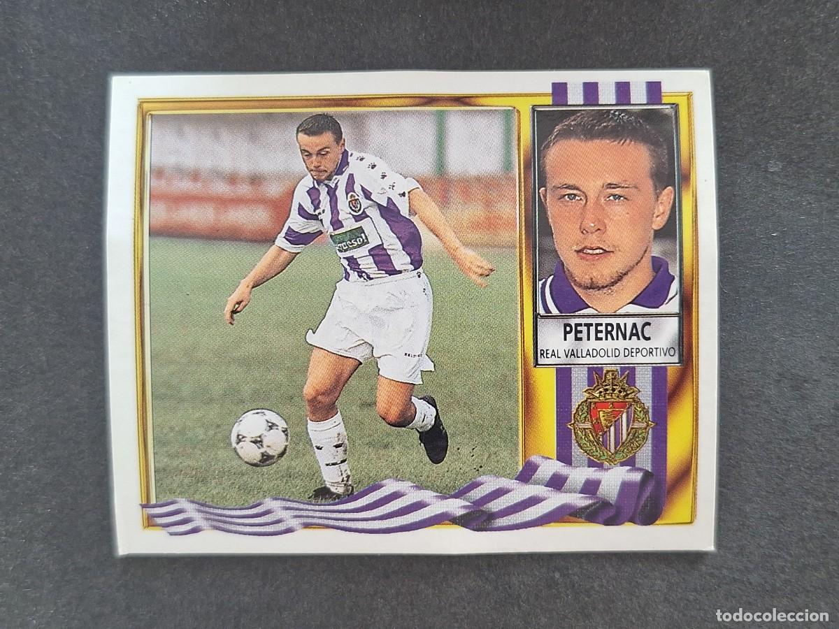 Football Stickers: L3 PETERNAC REAL VALLADOLID COLOCA LIGA ESTE 1995 1996 95 96 NUNCA PEGADO SIN PEGAR