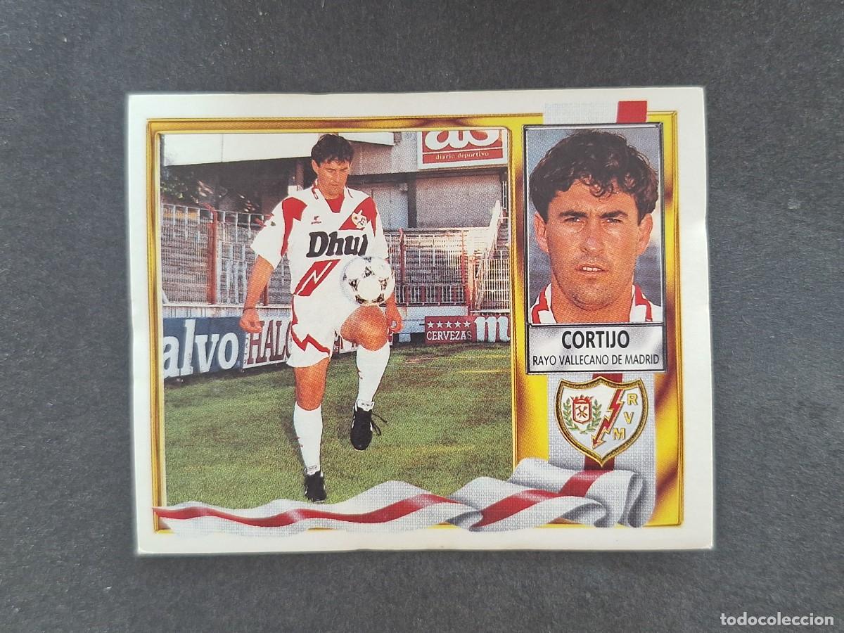 Cromos de Futebol: L3 CORTIJO RAYO VALLECANO FICHAJE 6 LIGA ESTE 1995 1996 95 96 NUNCA PEGADO SIN PEGAR