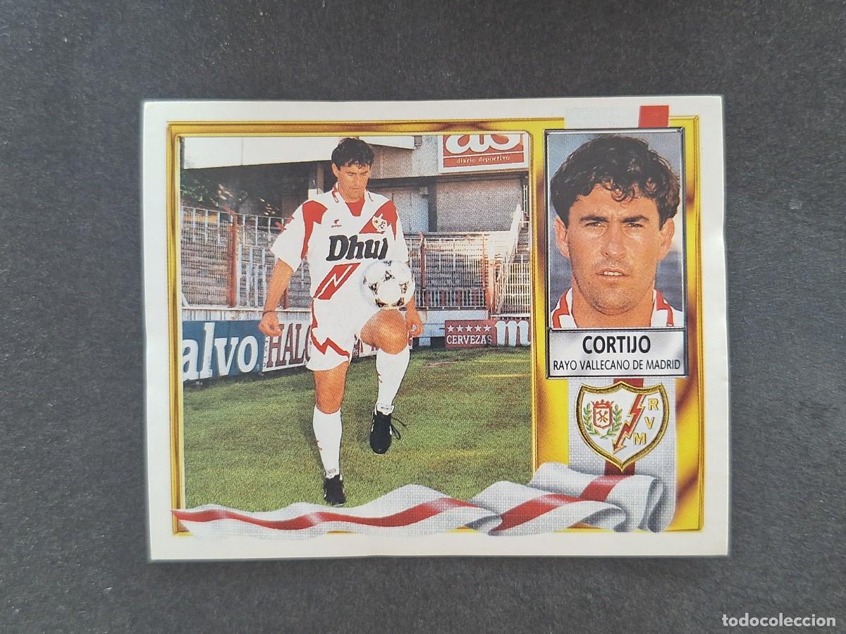 Cromos de Futebol: L3 CORTIJO RAYO VALLECANO FICHAJE 6 LIGA ESTE 1995 1996 95 96 NUNCA PEGADO SIN PEGAR
